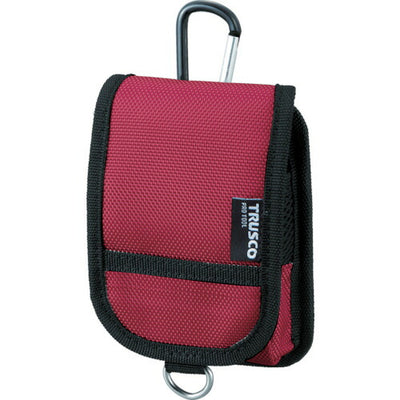 トラスコ中山（TRUSCO）　コンパクトツールケースワイド 1ポケット レッド　【品番：TCTC1202W-R】