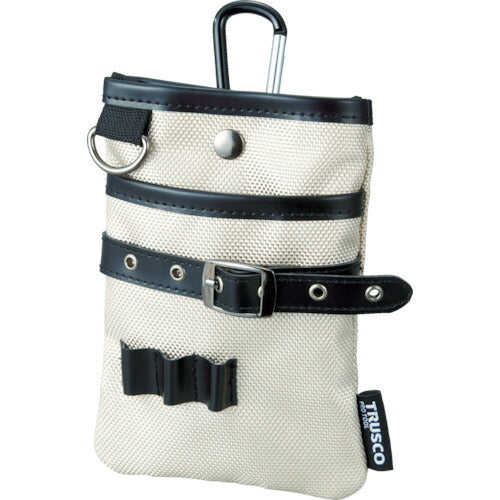 トラスコ中山（TRUSCO）　コンパクトツールケース シザーポケット ベージュ　【品番：TCTC1509-BG】