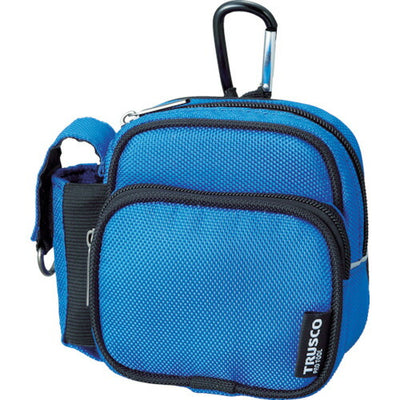 トラスコ中山（TRUSCO）　コンパクトツールケース ツーワイドポケット ブルー　【品番：TCTC1802-BL】