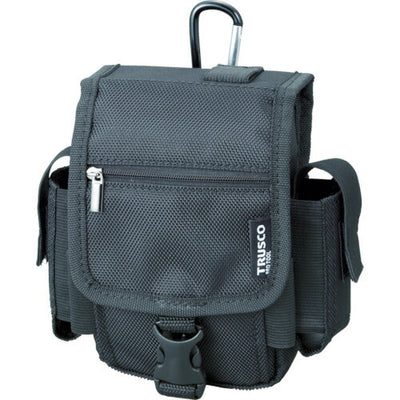 トラスコ中山（TRUSCO）　コンパクトツールケース ツーサイドポケット ブラック　【品番：TCTC1808-BK】