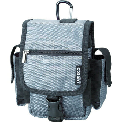 トラスコ中山（TRUSCO）　コンパクトツールケース ツーサイドポケット グレー　【品番：TCTC1808-GY】