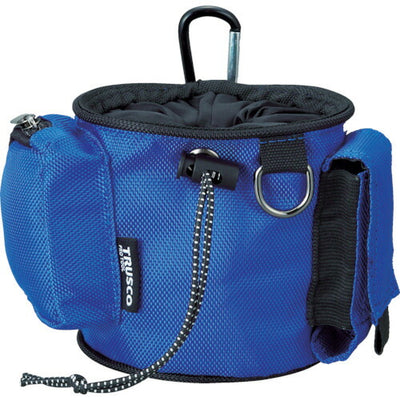 トラスコ中山（TRUSCO）　コンパクトツールケース シボリポケット ブルー　【品番：TCTC2003-BL】