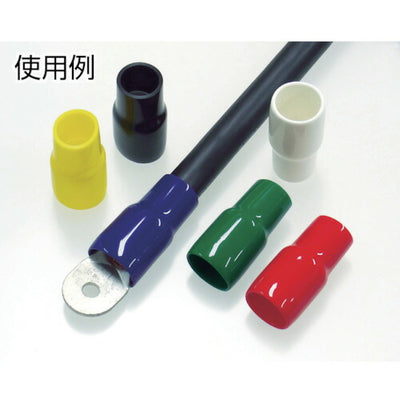 【メール便対応】トラスコ中山（TRUSCO）　TCVキャップ 1.25mm2用 白 20個入　【品番：TCV-1.25-W-20】
