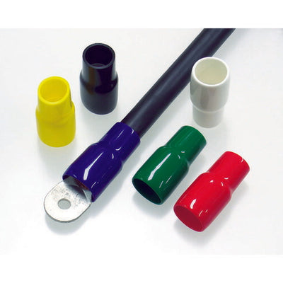 【メール便対応】トラスコ中山（TRUSCO）　TCVキャップ 5.50mm2用 黒 20個入　【品番：TCV-5.5-BK-20】