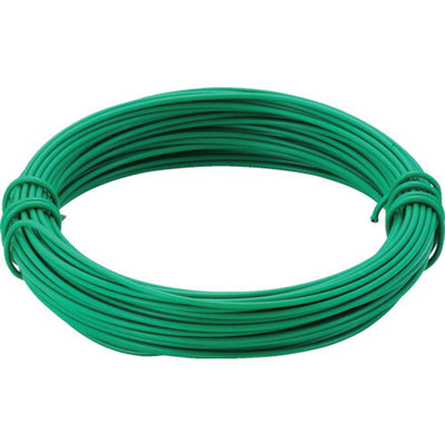 【メール便対応】トラスコ中山（TRUSCO）　カラー針金 小巻タイプ・18番手 緑 線径1.2mm　【品番：TCWS-12GN】