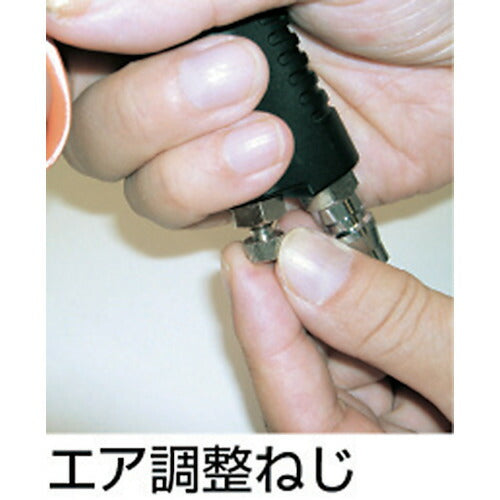 トラスコ中山（TRUSCO）　樹脂製エアダスター 標準ノズル 空気量調整付　【品番：TD-60-R】