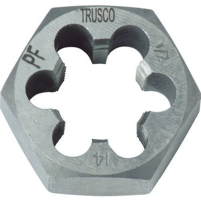 【メール便対応】トラスコ中山（TRUSCO）　六角サラエナットダイス PF1/2-14　【品番：TD6-1/2PF14】