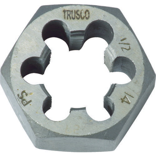 【メール便対応】トラスコ中山（TRUSCO）　六角サラエナットダイス PS1/2-14　【品番：TD6-1/2PS14】