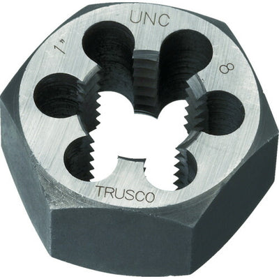 トラスコ中山（TRUSCO）　六角サラエナットダイス UNC1-8　【品番：TD6-1UNC8】