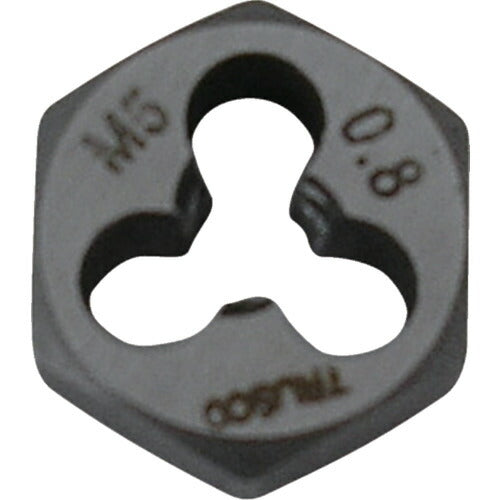 【メール便対応】トラスコ中山（TRUSCO）　六角サラエナットダイス W3/16-24　【品番：TD6-3/16W24】