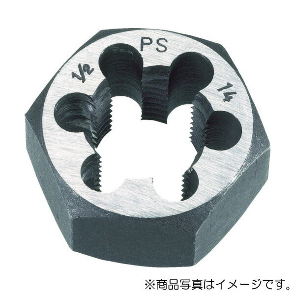 トラスコ中山（TRUSCO）　六角サラエナットダイス PS5/8-14　【品番：TD6-5/8PS14】