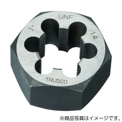 【メール便対応】トラスコ中山（TRUSCO）　六角サラエナットダイス UNF5/8-18　【品番：TD6-5/8UNF18】