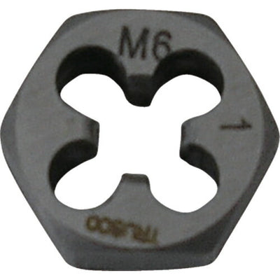 【メール便対応】トラスコ中山（TRUSCO）　六角サラエナットダイス 並目 M6×1.0　【品番：TD6-6X1.0】