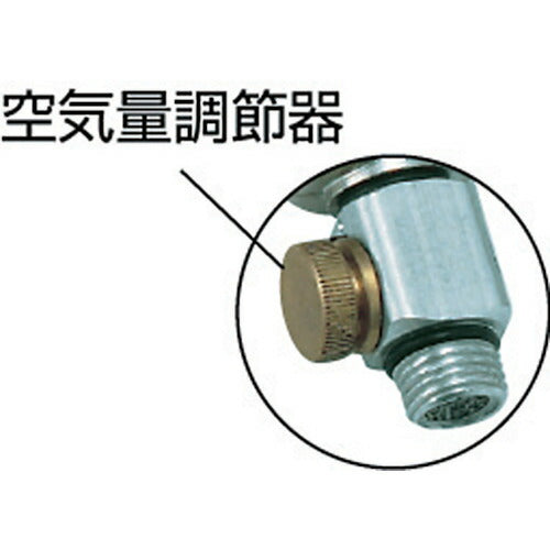 トラスコ中山（TRUSCO）　エアダスター 流量調整付 ニップルタイプ 標準ノズル　【品番：TD-70-R】