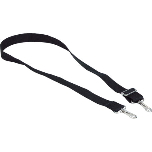 トラスコ中山（TRUSCO）　ショルダーベルト SS金具 30幅×1000mm　【品番：TDB-SB-BK】