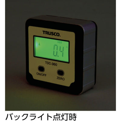 トラスコ中山（TRUSCO）　デジタル水平傾斜計 デジキュービック　【品番：TDC-360】
