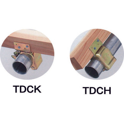 トラスコ中山（TRUSCO）　タルキ止クランプ 平行 Φ48.6　【品番：TDCH】