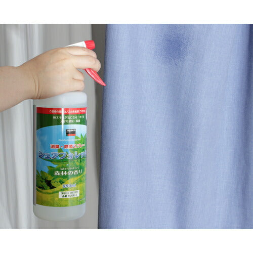 【在庫処分】トラスコ中山（TRUSCO）　除菌・消臭剤シュアフォレッシュ スプレータイプ 950ML　【品番：TDDE-1】●
