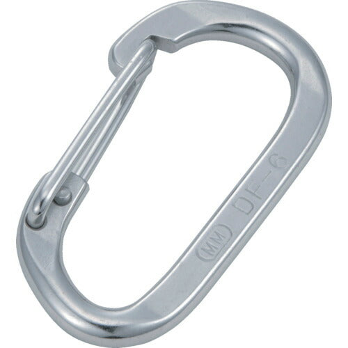 【メール便対応】トラスコ中山（TRUSCO）　Dフック ステンレス製 幅4mm （1個=1袋）　【品番：TDF-4】