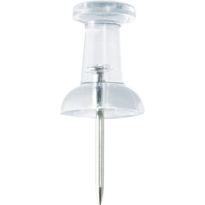 トラスコ中山（TRUSCO）　ダルマピン 透明 50本入　【品番：T-DGB50-TM】