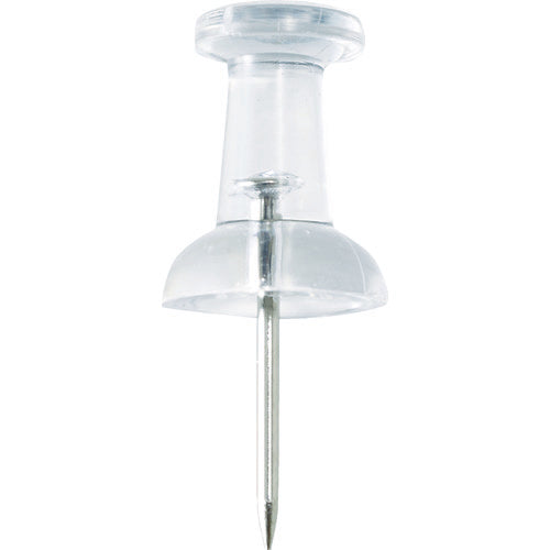 トラスコ中山（TRUSCO）　ダルマピン 透明 50本入　【品番：T-DGB50-TM】