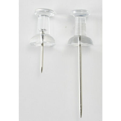 トラスコ中山（TRUSCO）　ダルマピン 透明 50本入　【品番：T-DGB50-TM】