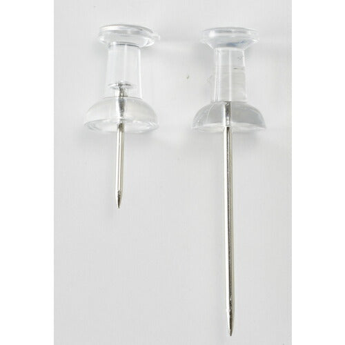 トラスコ中山（TRUSCO）　ダルマピン 透明 50本入　【品番：T-DGB50-TM】