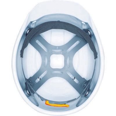 トラスコ中山（TRUSCO）　遮熱ヘルメット"涼帽" 通気孔付 白　【品番：TD-HB-FV-W】
