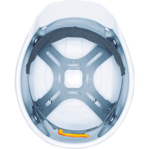 トラスコ中山（TRUSCO）　遮熱ヘルメット"涼帽" 通気孔付 白　【品番：TD-HB-FV-W】