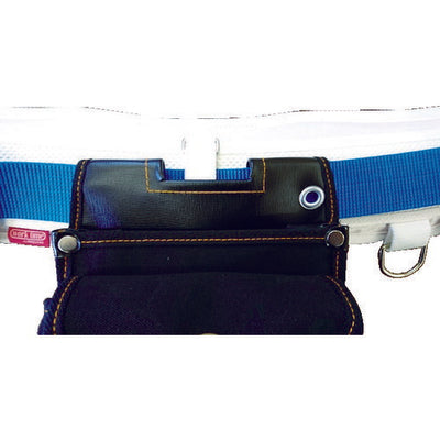 トラスコ中山（TRUSCO）　内線工事用電工腰袋 前ポケット付　【品番：TDI-M-BK】