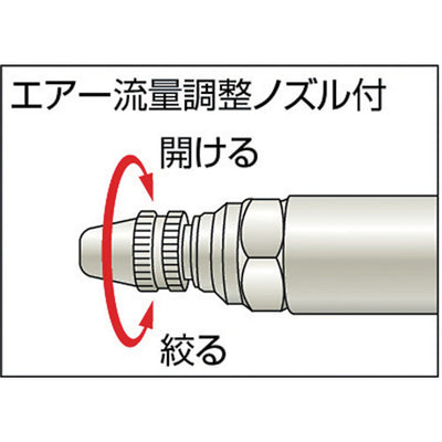 トラスコ中山（TRUSCO）　高圧用エアダスター プラグタイプ 標準ノズル　【品番：TD-K80】