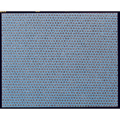 【メール便対応】トラスコ中山（TRUSCO）　ダイヤ角シート 両面テープ仕様 1mm電着#400　【品番：TDKS-1-400】