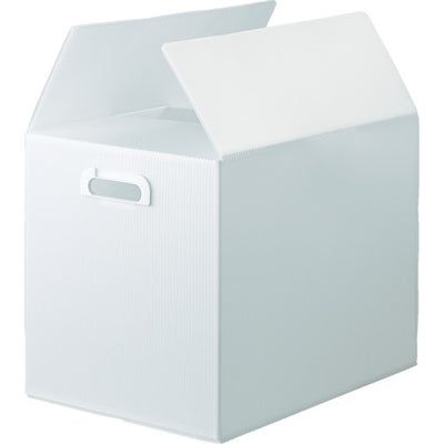 トラスコ中山（TRUSCO）　ダンボールプラスチックケース 5枚セット A3サイズ 取っ手穴あき 半透明　【品番：TDP-A3-5TM】