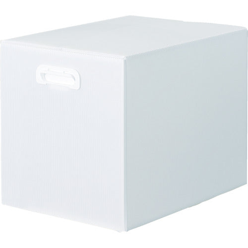 トラスコ中山（TRUSCO）　ダンボールプラスチックケース 5枚セット A3サイズ 取っ手穴なし 半透明　【品番：TDP-A3D-5TM】