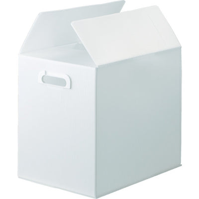 トラスコ中山（TRUSCO）　ダンボールプラスチックケース 5枚セット B4サイズ 取っ手穴あき 半透明　【品番：TDP-B4-5-TM】