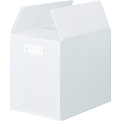 トラスコ中山（TRUSCO）　ダンボールプラスチックケース 5枚セット B4サイズ 取っ手穴なし 半透明　【品番：TDP-B4D-5TM】