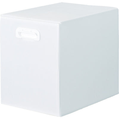 トラスコ中山（TRUSCO）　ダンボールプラスチックケース 5枚セット B4サイズ 取っ手穴なし 半透明　【品番：TDP-B4D-5TM】