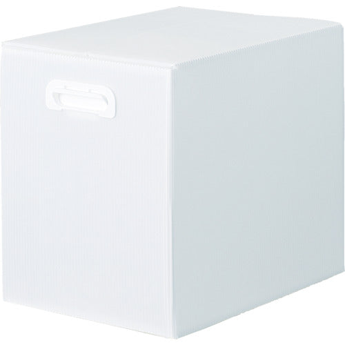 トラスコ中山（TRUSCO）　ダンボールプラスチックケース 5枚セット B4サイズ 取っ手穴なし 半透明　【品番：TDP-B4D-5TM】