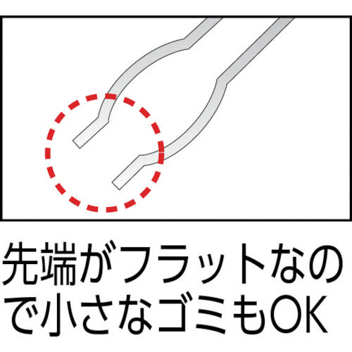 トラスコ中山（TRUSCO）　ゴミはさみ 450mm　【品番：TDT-450】