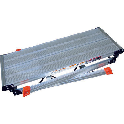 トラスコ中山（TRUSCO）　足場台 アルミ製・プロ用 600×400×H560　【品番：TDWT-606】