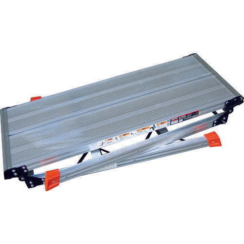 トラスコ中山（TRUSCO）　足場台 アルミ製・プロ用 600×400×H560　【品番：TDWT-606】