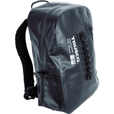 トラスコ中山（TRUSCO）　防水ターポリンデイパック ブラック　【品番：TDYB-BK】