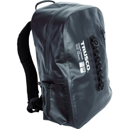 トラスコ中山（TRUSCO）　防水ターポリンデイパック ブラック　【品番：TDYB-BK】