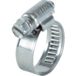 トラスコ中山（TRUSCO）　ホースバンド オールステンレス 傷防止タイプ （10個入）　【品番：TE10-20】