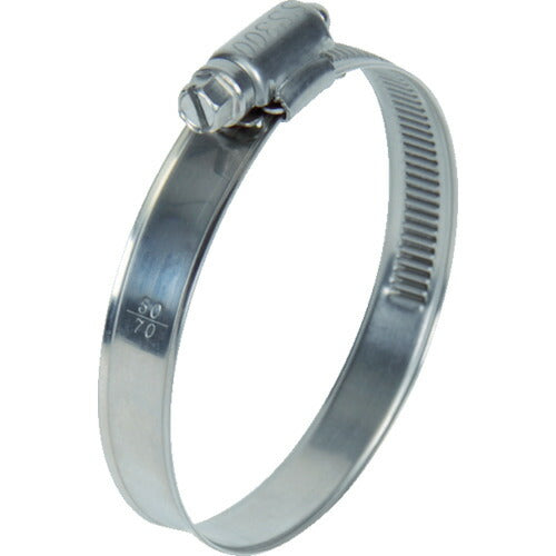 トラスコ中山（TRUSCO）　ホースバンド オールステンレス 傷防止タイプ （10個入）　【品番：TE13-90】