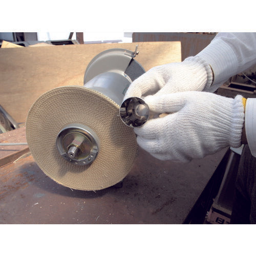 トラスコ中山（TRUSCO）　エメリーバフ 外径75×穴径9.53mm 5個入　【品番：TEB-75-3】