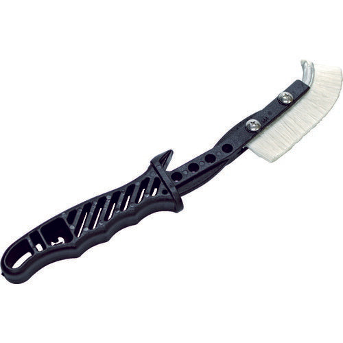 【メール便対応】トラスコ中山（TRUSCO）　チャンネルブラシ EグリップJ型 66ナイロン　【品番：TEBJ-NY】