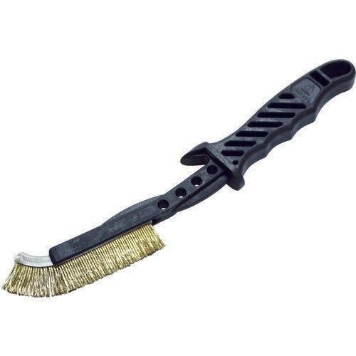 【メール便対応】トラスコ中山（TRUSCO）　チャンネルブラシ EグリップJ型 TC鋼線 ラッピング　【品番：TEBJ-TC】