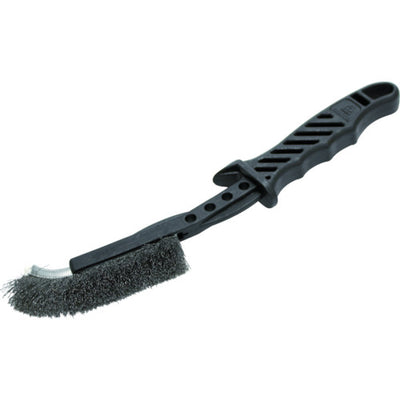 トラスコ中山（TRUSCO）　チャンネルブラシ EグリップJ型 ワイヤー鋼線　【品番：TEBJ-WB】