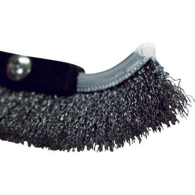 トラスコ中山（TRUSCO）　チャンネルブラシ EグリップJ型 ワイヤー鋼線　【品番：TEBJ-WB】